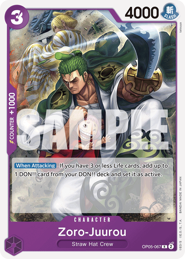 Zoro-Juurou - OP05-067 - Rare (Reprint) - Awakening of the New Era