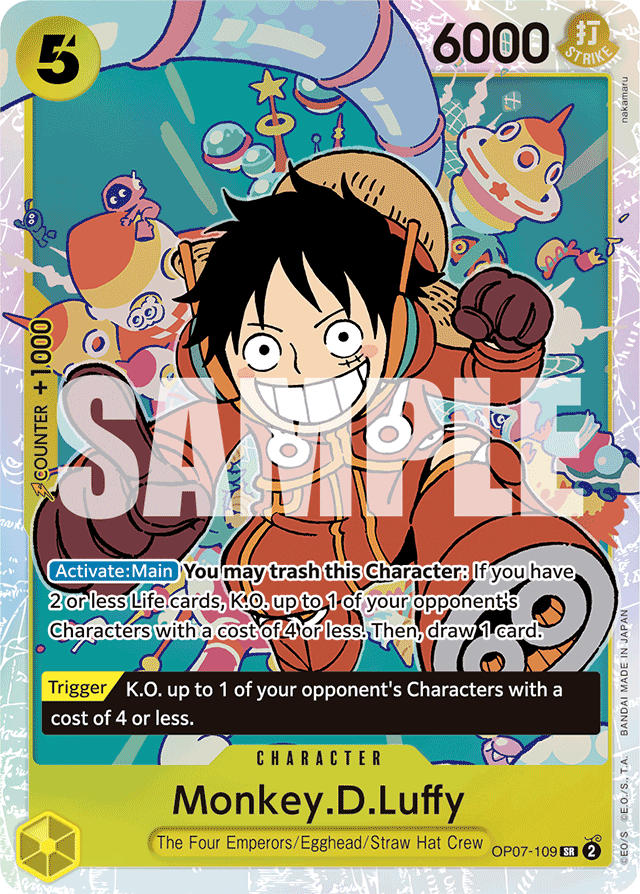 Monkey.D.Luffy - OP07-109 - Unknown - 500 Years In The Future
