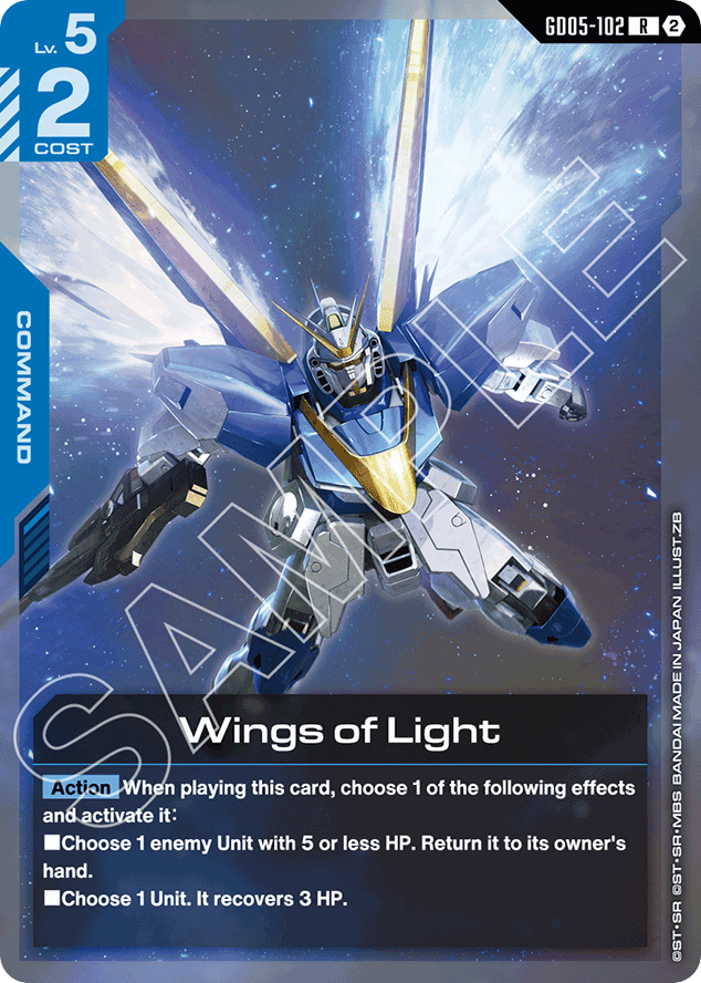 Wings of Light - GD05-102 - Rare - Freedom Ascension