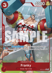 Franky - ST21-011 - Common (Alternate Art) - EX Gear 5