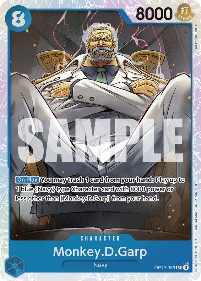 Monkey.D.Garp - OP12-056 - Super Rare - Legacy of the Master