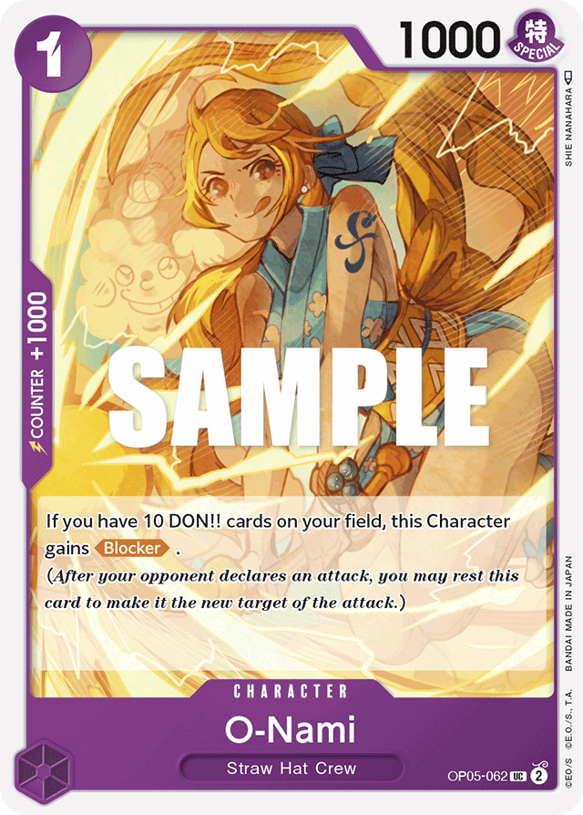 O-Nami - OP05-062 - Uncommon - Awakening of the New Era