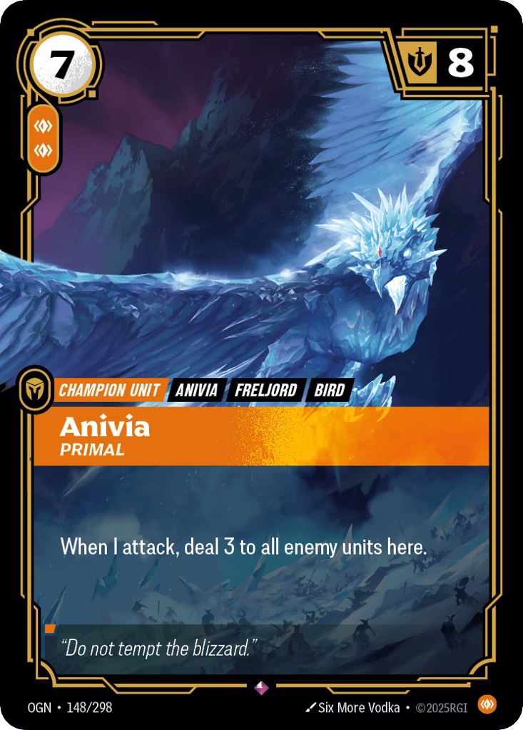 Anivia, Primal - 148/298 - Rare - Origins