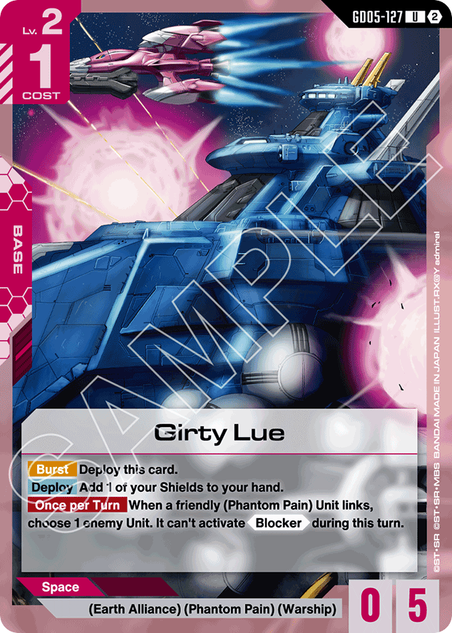 Girty Lue - GD05-127 - Uncommon - Freedom Ascension
