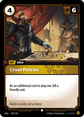 Cruel Patron - 208/298 - Common - Origins