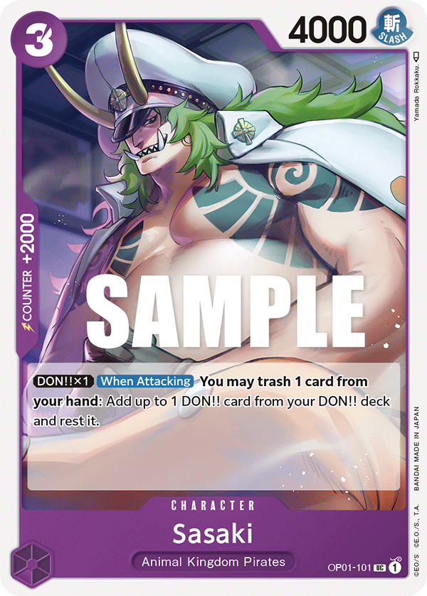 Sasaki - OP01-101 - Uncommon - Romance Dawn