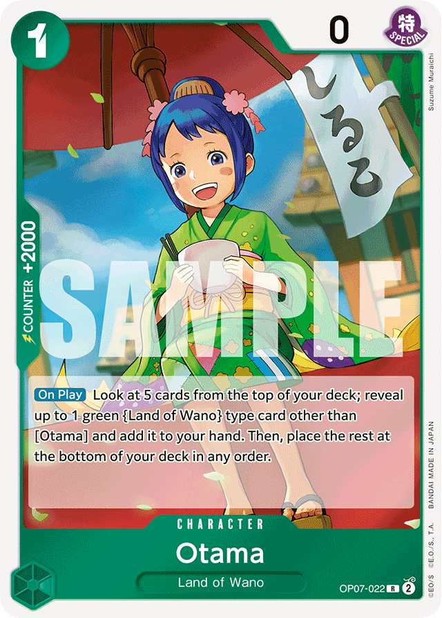 Otama - OP07-022 - Rare - 500 Years In The Future