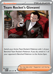 Team Rocket's Giovanni - 204/217 - Ascended Heroes