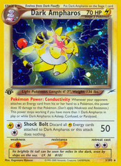 Dark Ampharos - 001/105 - Neo Destiny