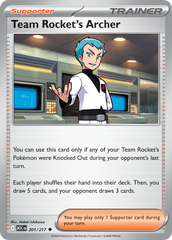 Team Rocket's Archer - 201/217 - Ascended Heroes