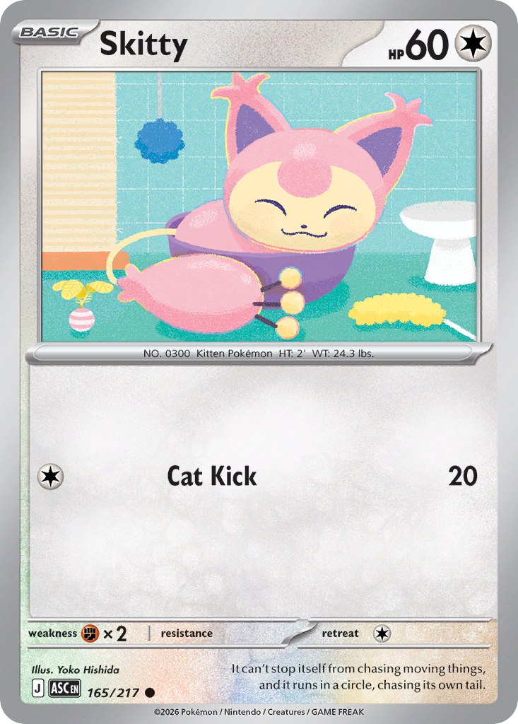 Skitty - 165/217 - Ascended Heroes