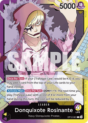 Donquixote Rosinante - OP12-061 - Leader - Legacy of the Master