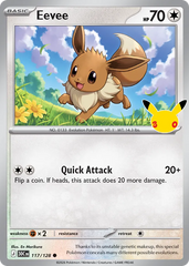 Eevee - 117/128 - 30th Celebration