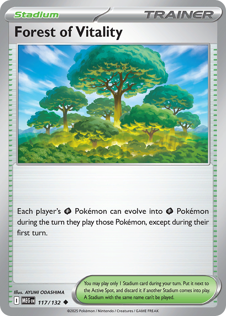 Forest of Vitality - 117/132 - Mega Evolution