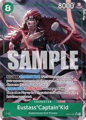 Eustass"Captain"Kid - OP01-051 - Super Rare (Premium Alt Art) - Romance Dawn