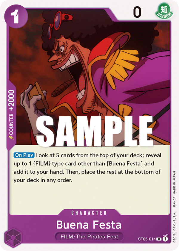 Buena Festa - ST05-014 - Common - ONE PIECE FILM edition
