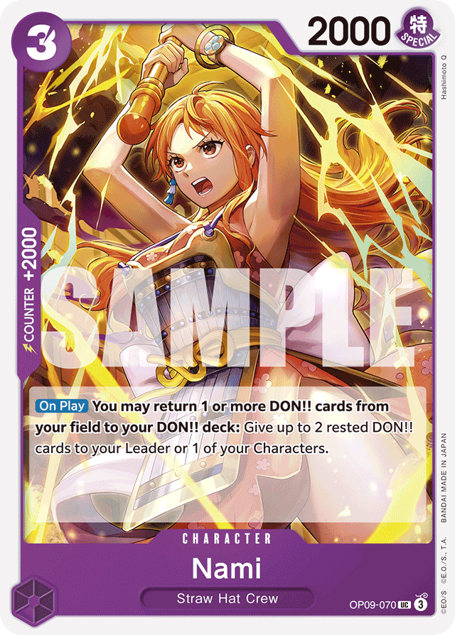 Nami - OP09-070 - Uncommon - Emperors In The New World
