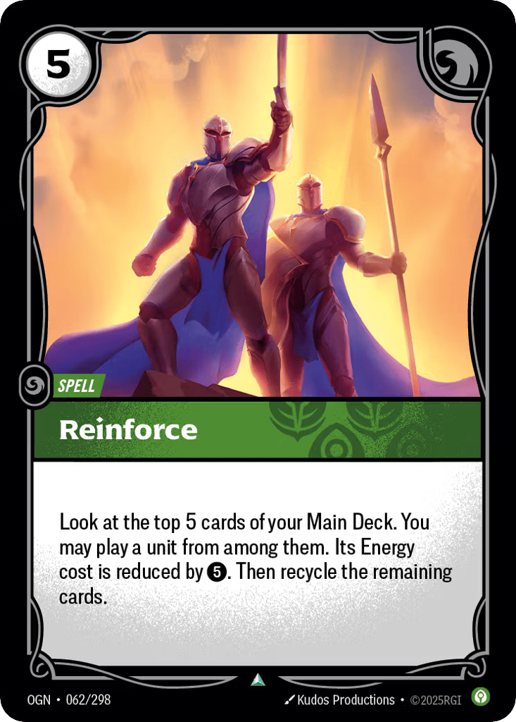 Reinforce - 062/298 - Uncommon - Origins