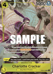 Charlotte Cracker - OP03-108 - Super Rare (Alternate Art) - Pillars of Strength