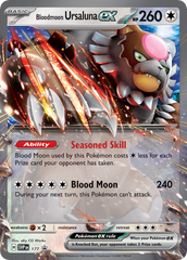 Bloodmoon Ursaluna ex - 177 - Scarlet & Violet Black Star Promos