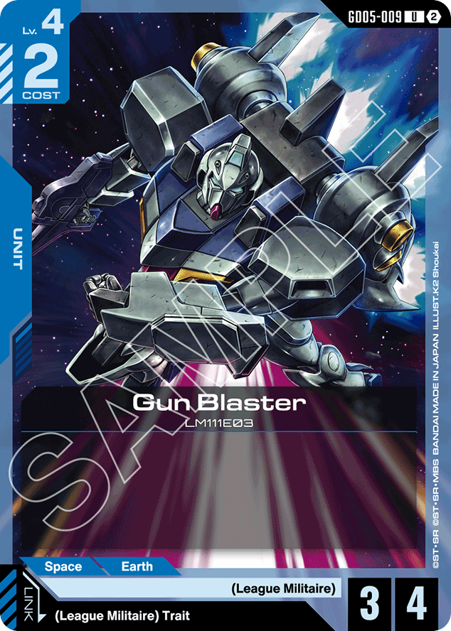 Gun Blaster - GD05-009 - Uncommon - Freedom Ascension