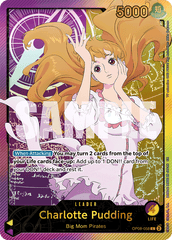 Charlotte Pudding - OP08-058 - Leader (Special Alternate Art) - Two Legends