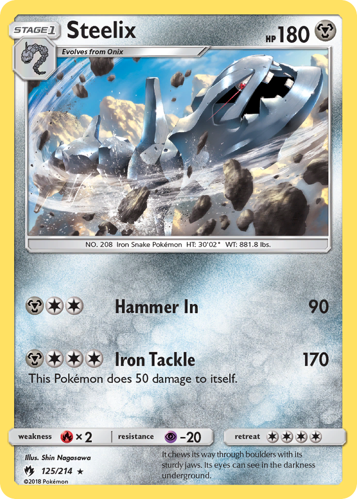 Steelix - 125/214 - Lost Thunder