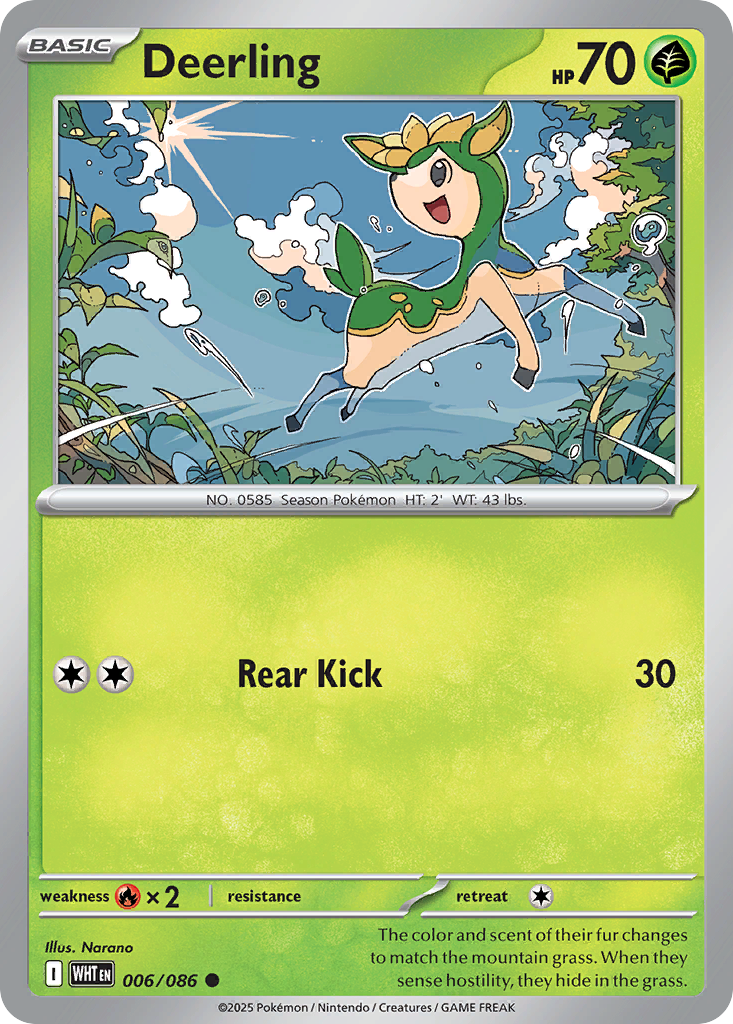 Deerling - 06/86 - White Flare