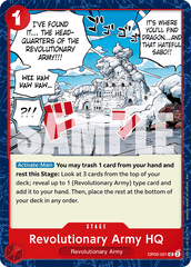 Revolutionary Army HQ - OP05-021 - Uncommon (Reprint) - Awakening of the New Era