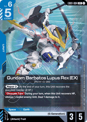 Gundam Barbatos Lupus Rex (EX) - EB01-004 - Rare - Eternal Nexus