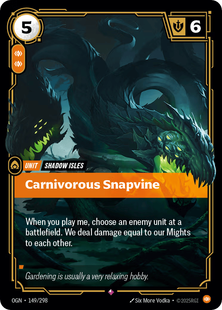 Carnivorous Snapvine - 149/298 - Rare - Origins
