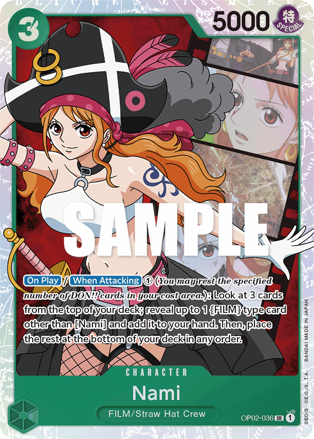 Nami - OP02-036 - Super Rare - Paramount War