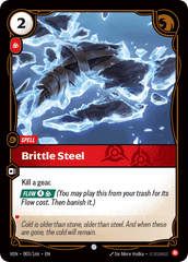 Brittle Steel - 003/166 - Common - Vendetta