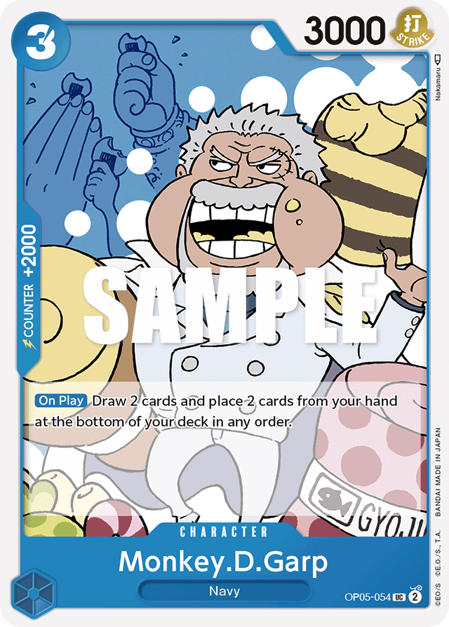 Monkey.D.Garp - OP05-054 - Uncommon - Awakening of the New Era
