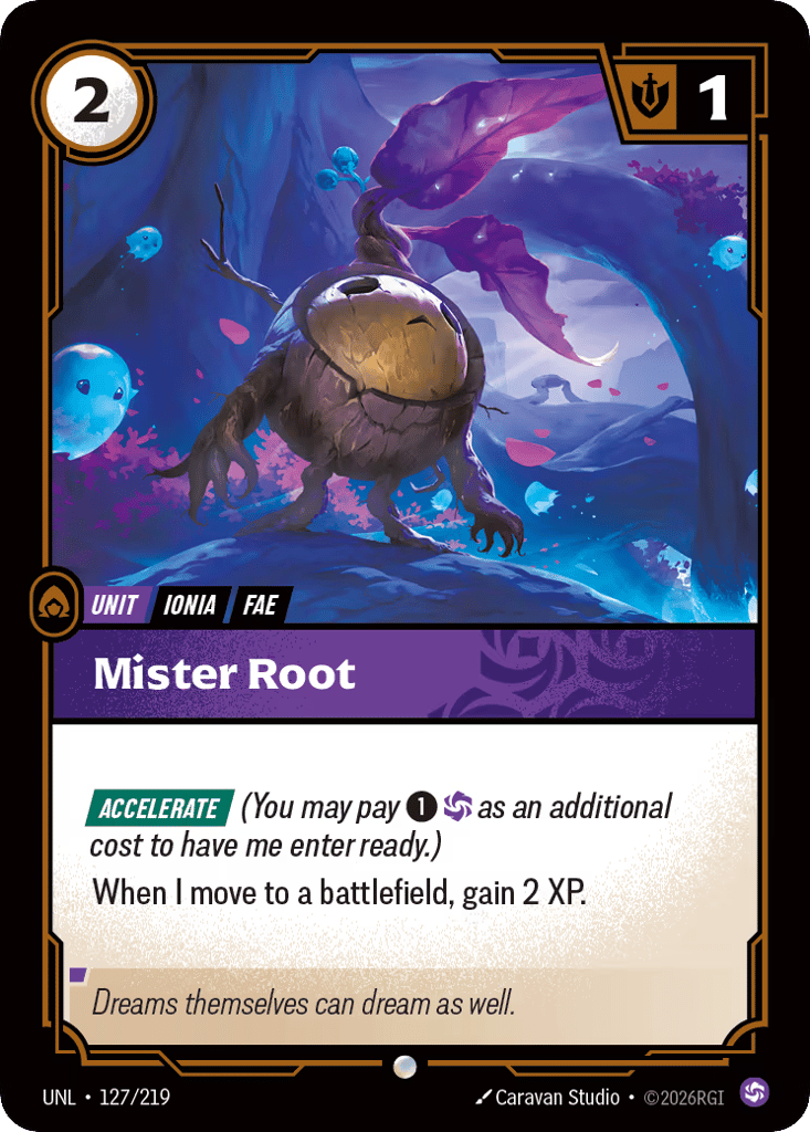 Mister Root - 127/219 - Common - Unleashed