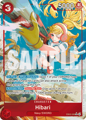 Hibari - EB03-008 - Rare (Alternate Art) - Heroines Edition