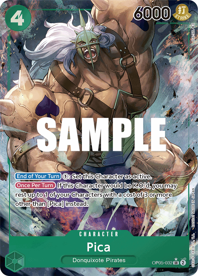 Pica - OP05-032 - Super Rare (Alternate Art) - Awakening of the New Era
