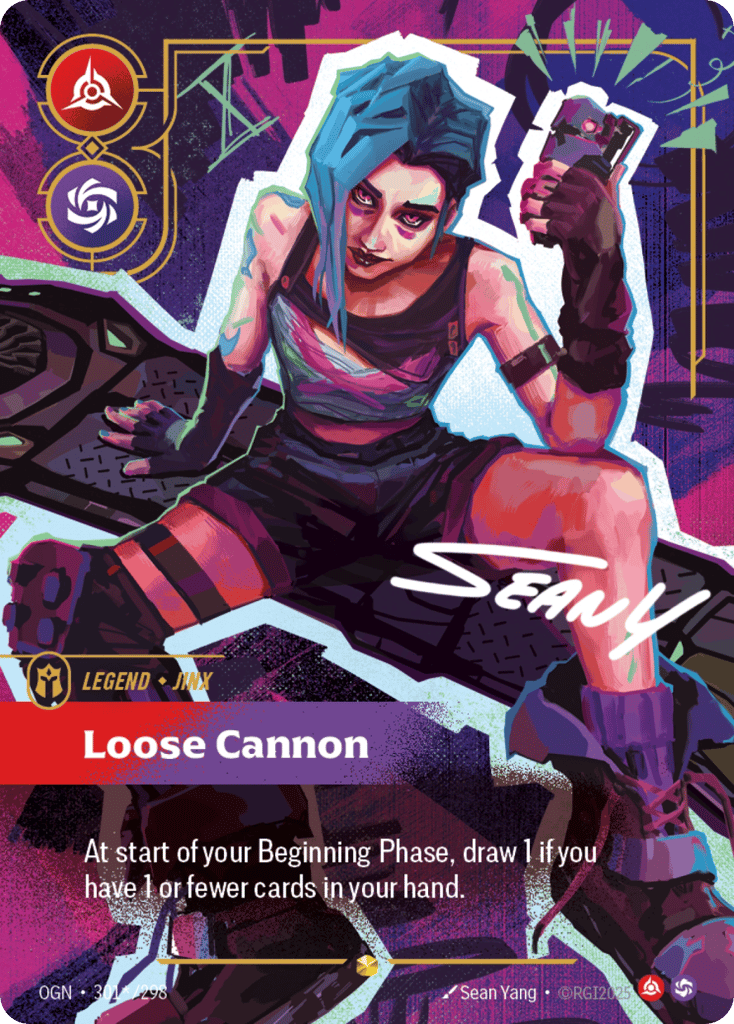 Loose Cannon - 301*/298 - Showcase - Origins