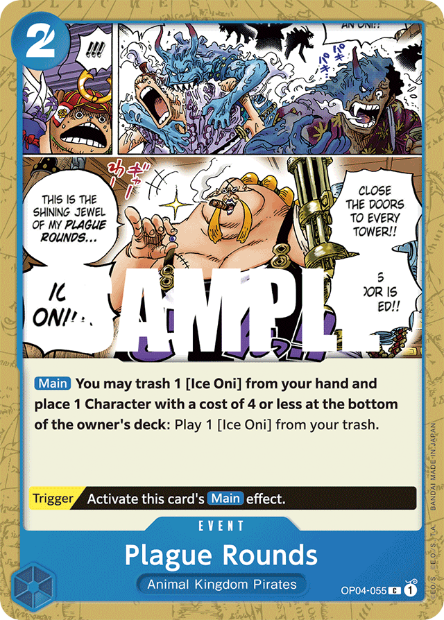 Plague Rounds - OP04-055 - Common - Kingdoms of Intrigue
