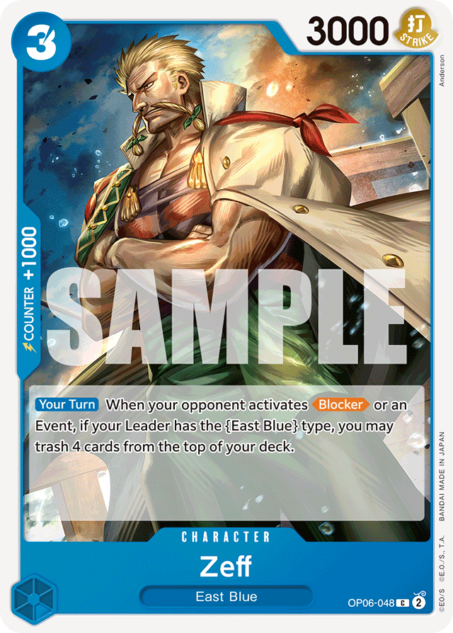 Zeff - OP06-048 - Common - Wings of the Captain