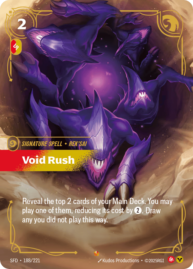 Void Rush - 188/221 - Epic - Spiritforged