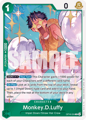 Monkey.D.Luffy - OP16-034 - Rare - The Time Of Battle