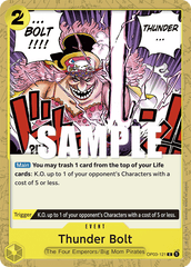 Thunder Bolt - OP03-121 - Common - Pillars of Strength