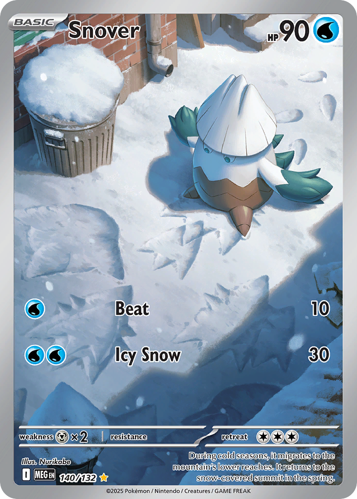Snover - 140/132 - Mega Evolution