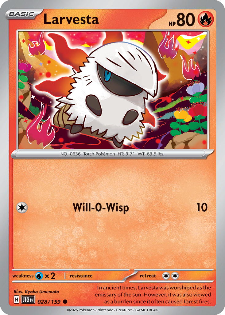 Larvesta - 028/159 - Journey Together