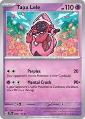 Tapu Lele - 092/191 - Surging Sparks