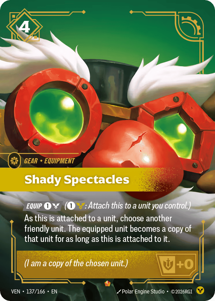 Shady Spectacles - 137/166 - Epic - Vendetta