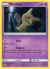 Mimikyu - SM99 - SM Black Star Promos