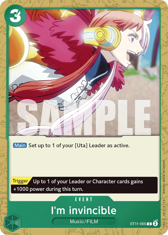 I'm invincible - ST11-005 - Common - Uta