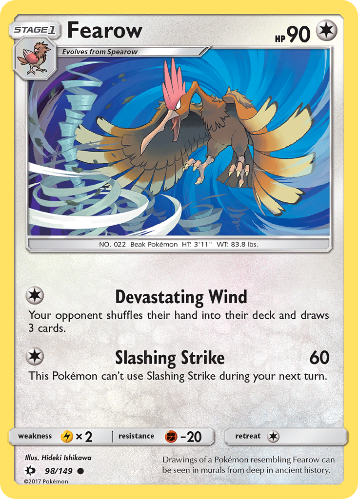 Fearow - 098/149 - Sun & Moon